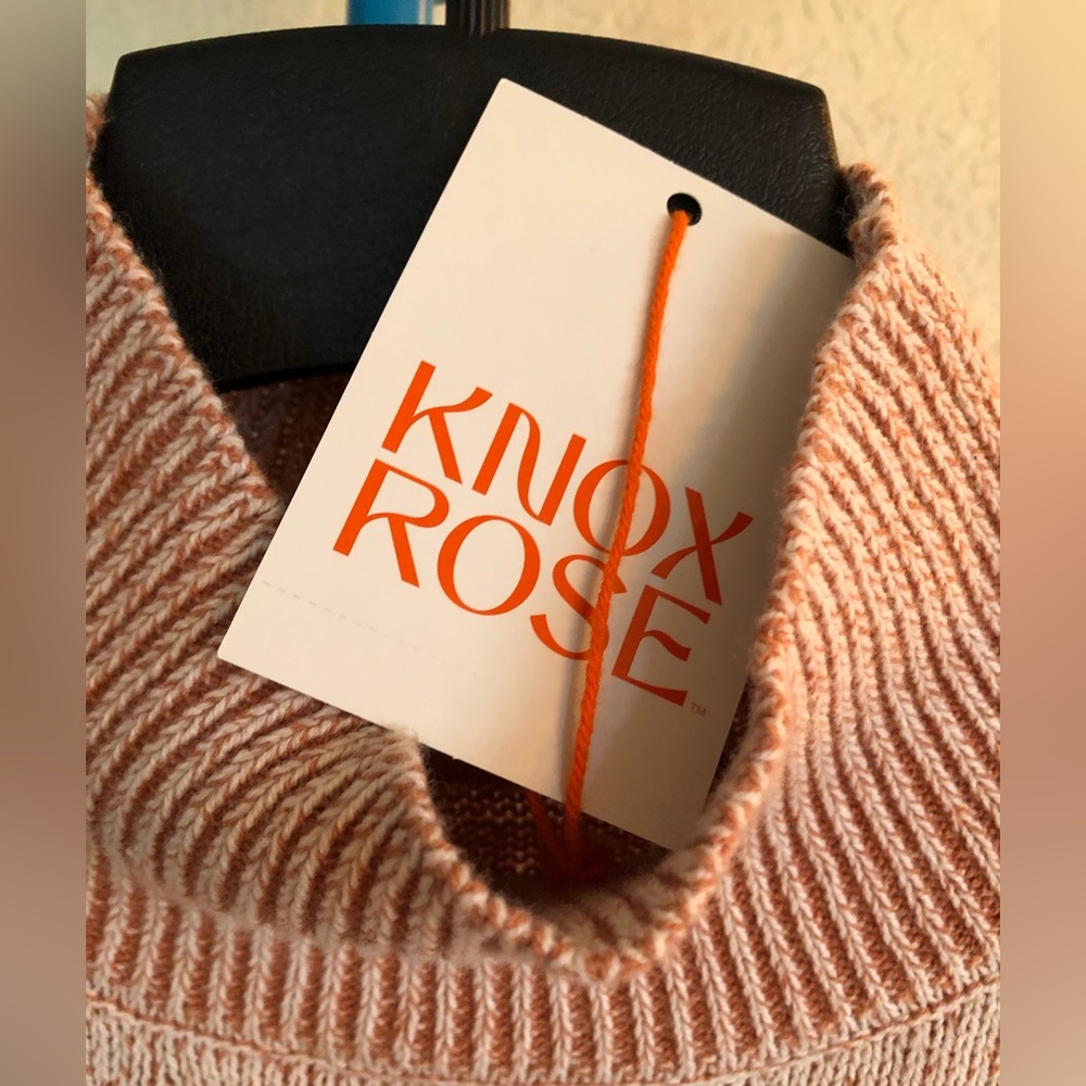 Knox Rose Women’s Textured Turtleneck Sweater — NWT, Size M - Picture 2 of 7